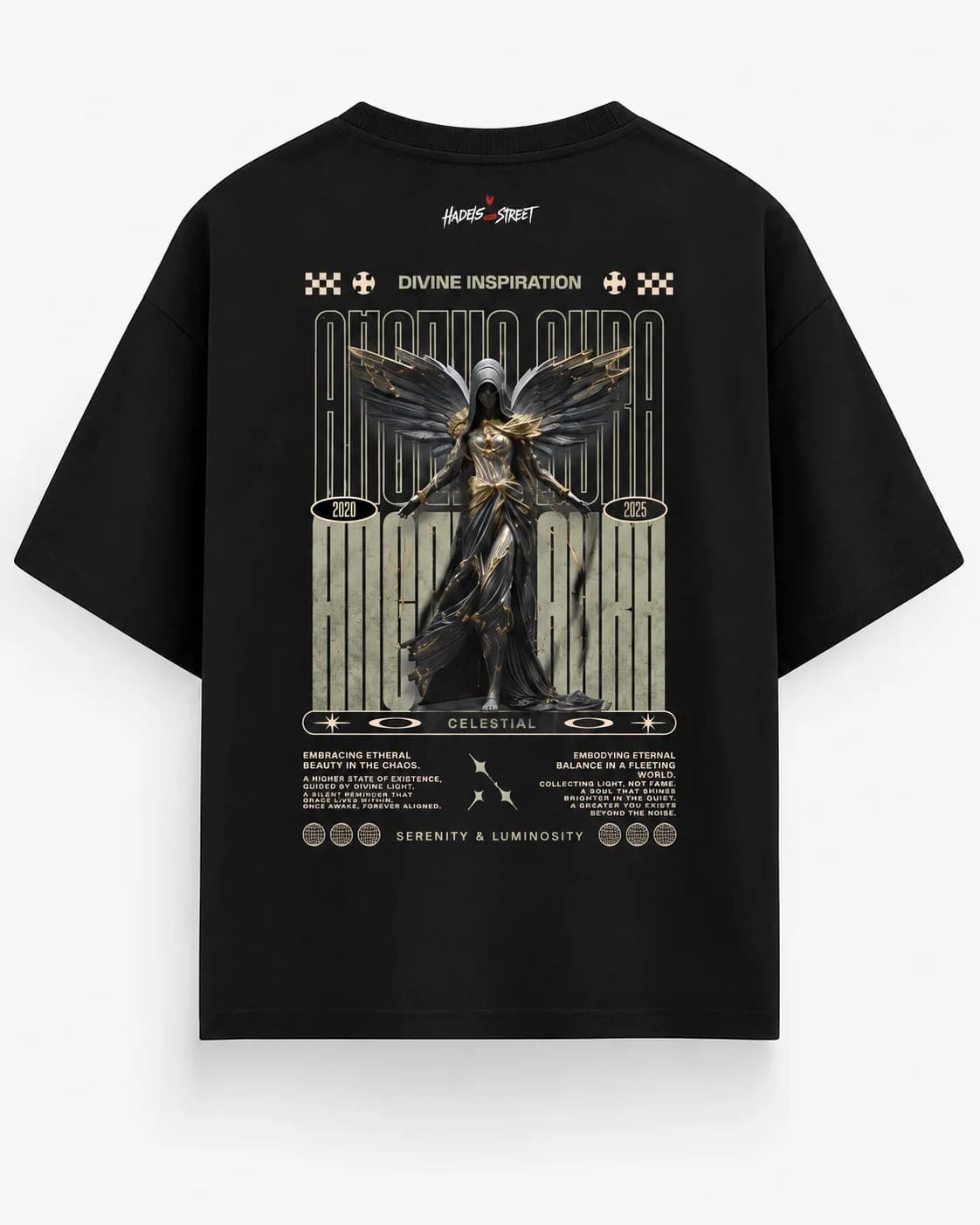 ANGELIC AURA OVERSIZED Back oversized flatlay view