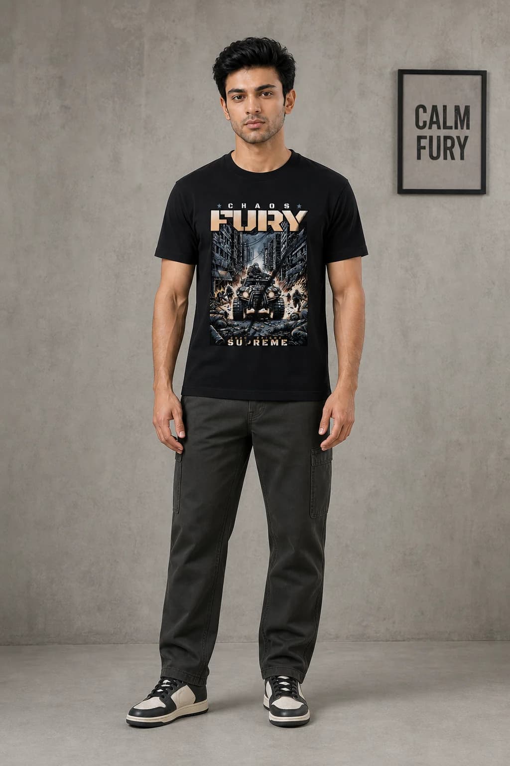 CHAOS FURY: Front model view