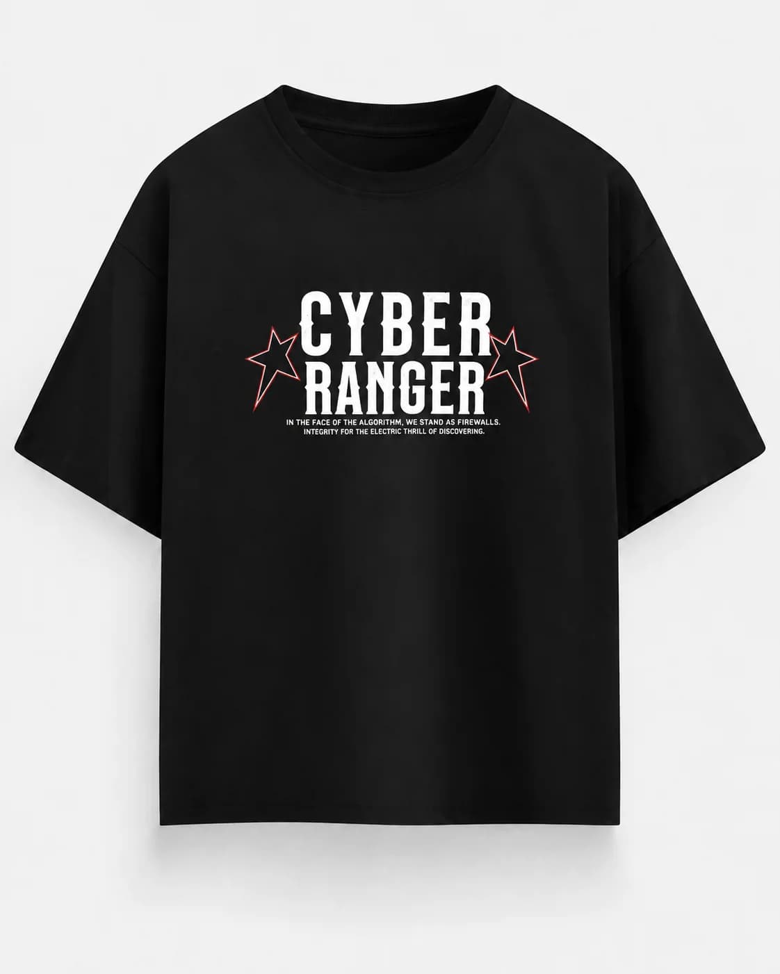 CYBER RANGER OVERSIZED Front oversized flatlay view