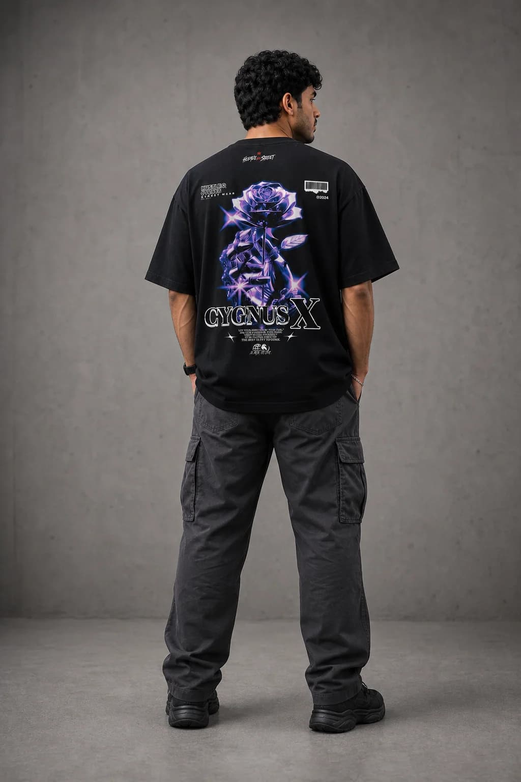 CYGNUS X OVERSIZED: Back oversized model view