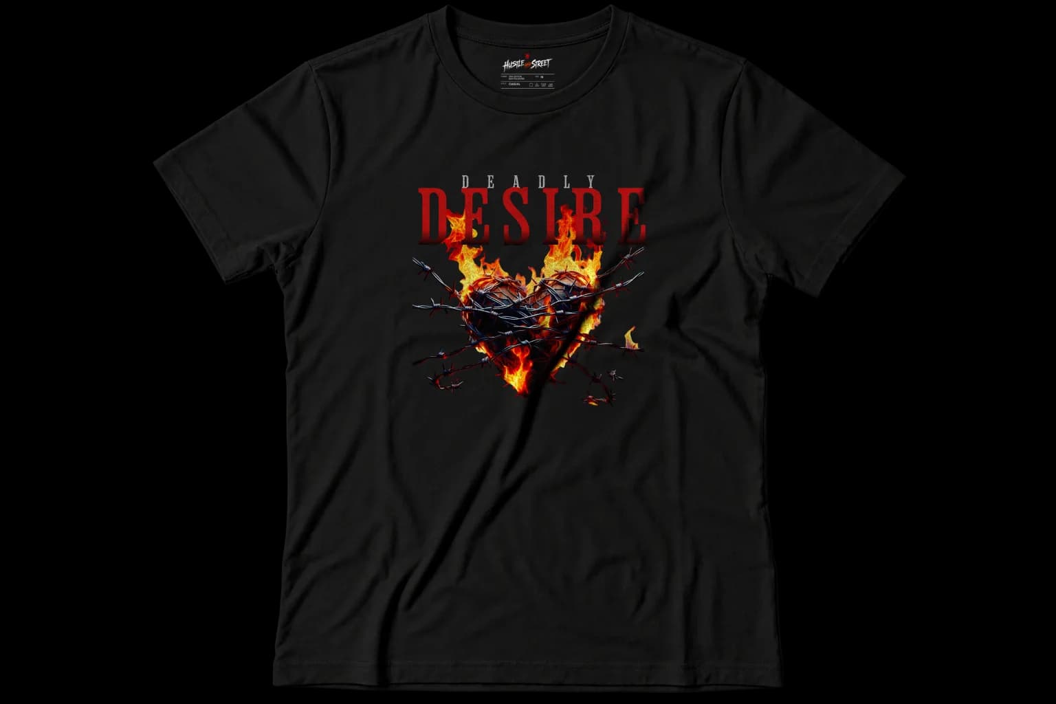 DARK DESIRE Front flatlay view
