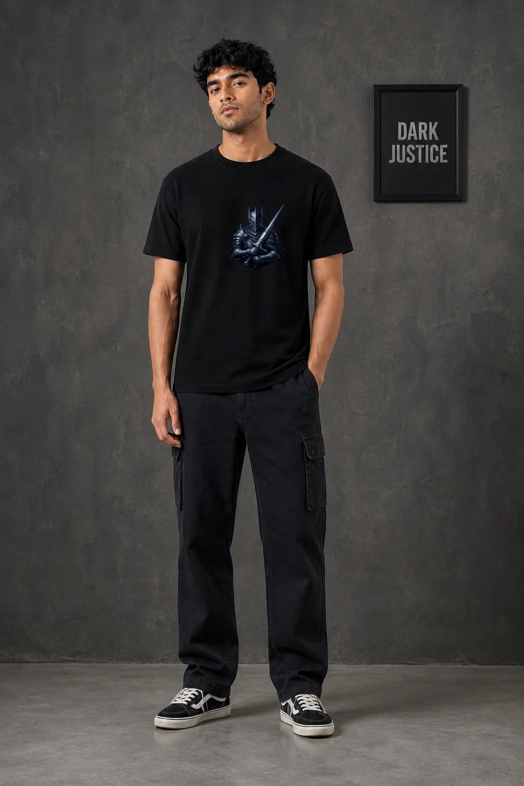 DARK JUSTICE: Front model view