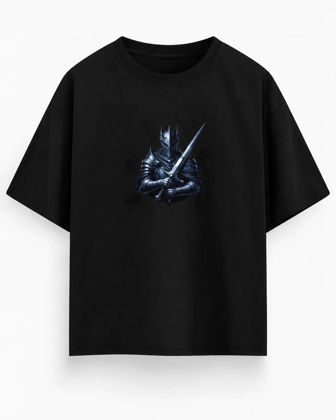 DARK JUSTICE OVERSIZED Front oversized flatlay view