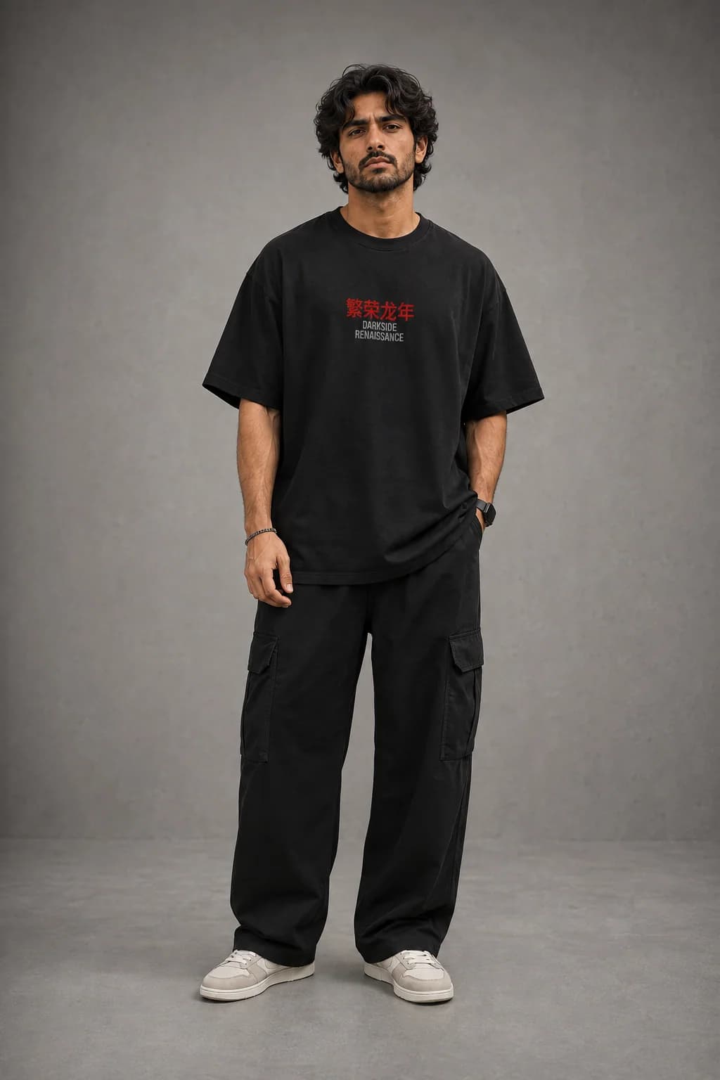 DARKSIDE RENAISSANCE OVERSIZED: Front oversized model view