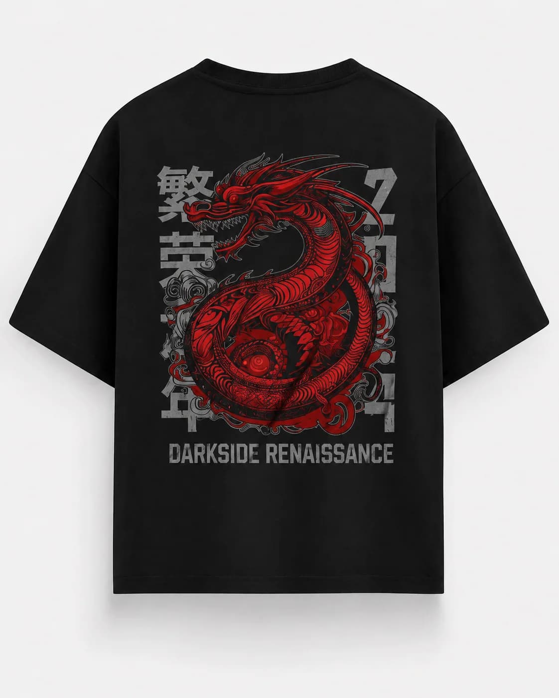 DARKSIDE RENAISSANCE OVERSIZED Back oversized flatlay view