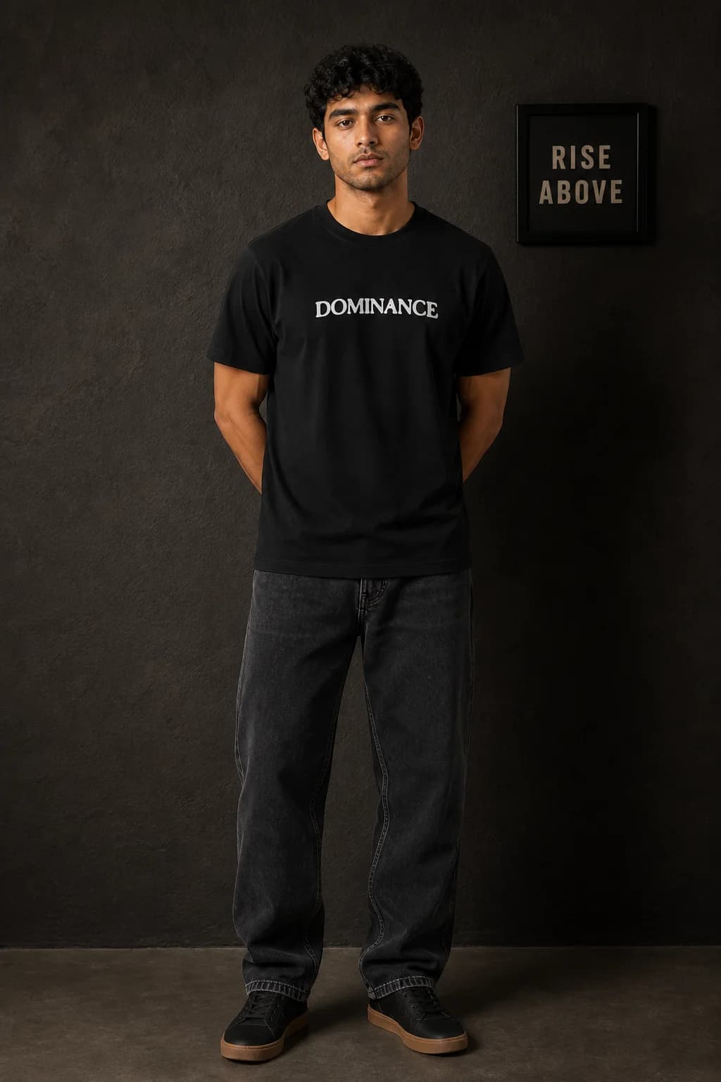 DOMINANCE: Front model view
