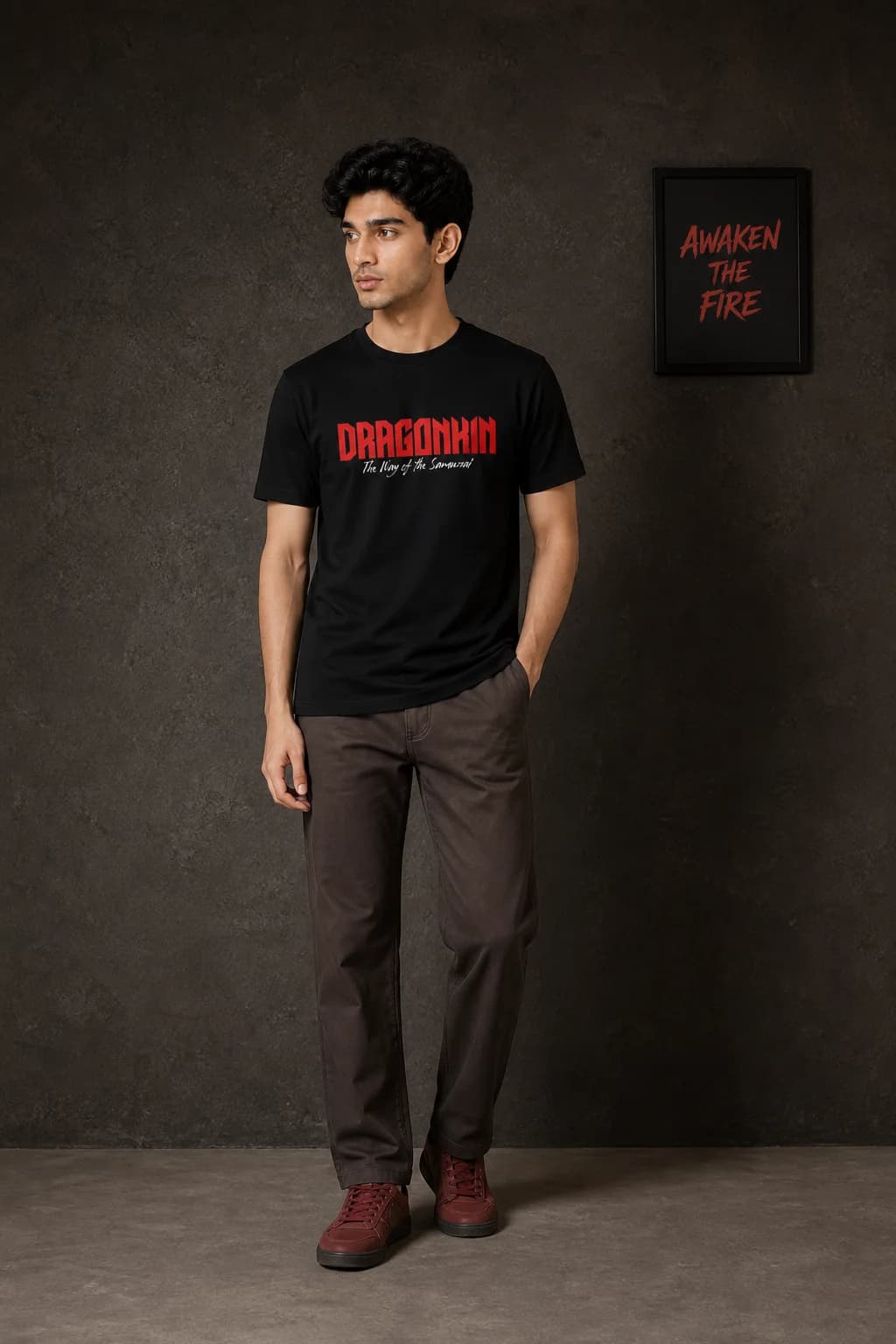 DRAGONKIN: Front model view