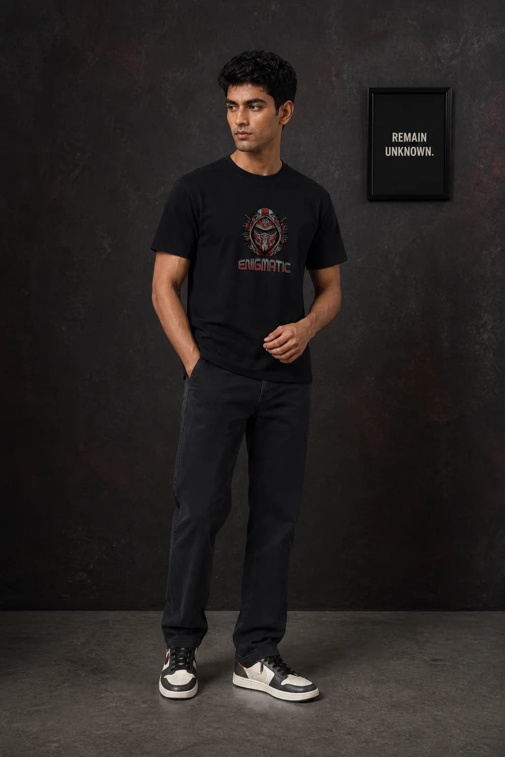 ENIGMATIC: Front model view