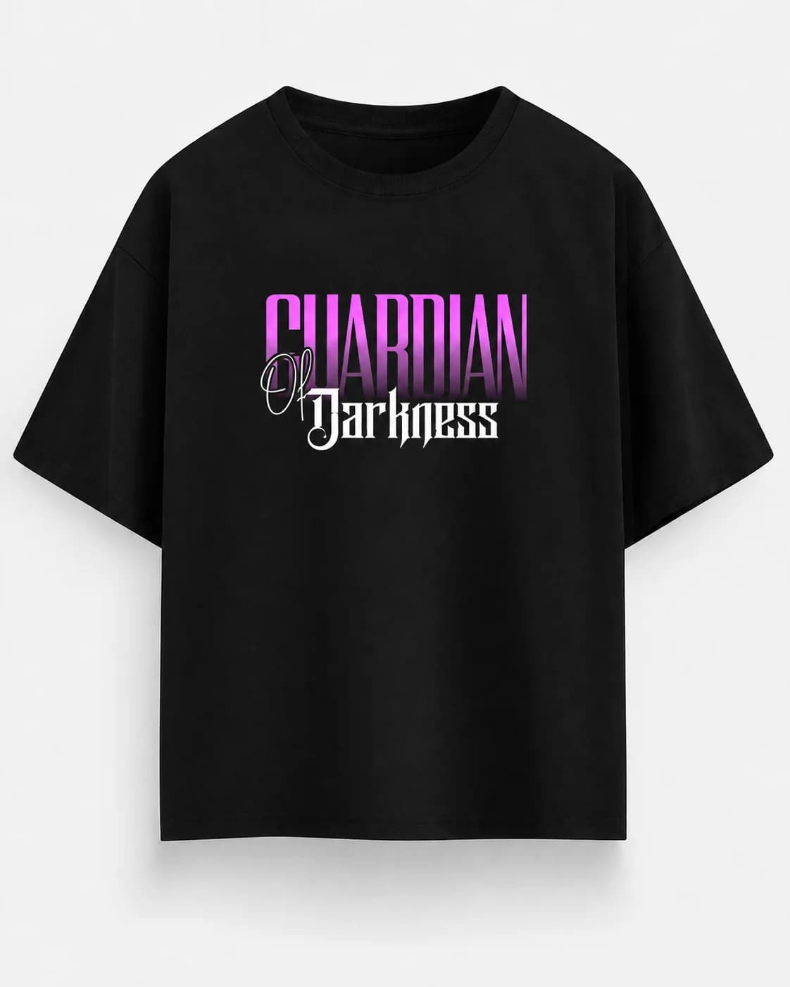 GUARDIANS OF DARKNESS OVERSIZED Front oversized flatlay view