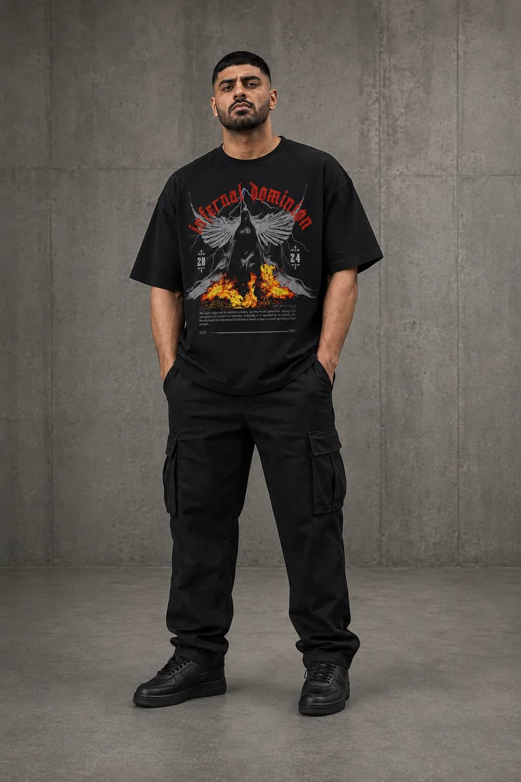 INFERNAL DOMINION OVERSIZED: Front oversized model view