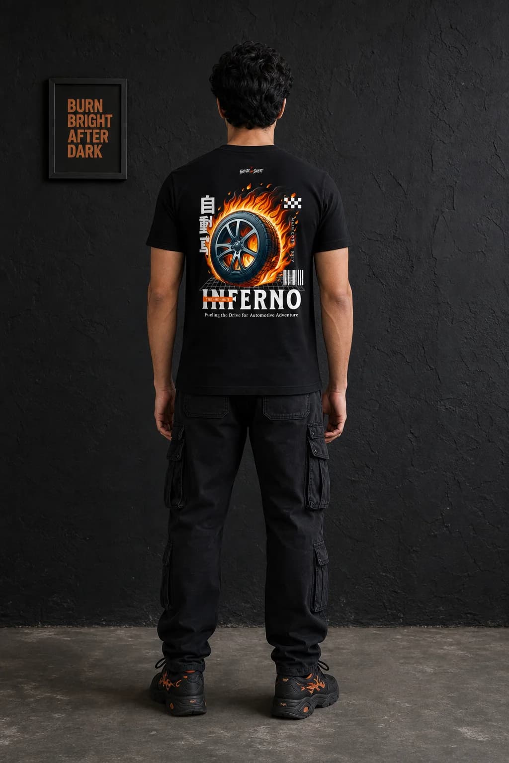 MIDNIGHT INFERNO: Back model view