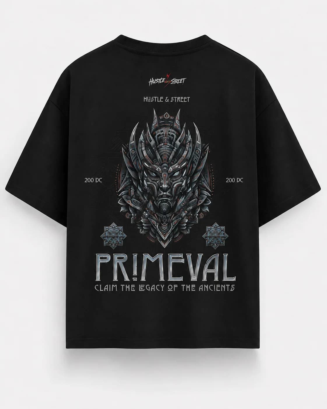 PRIMEVAL OVERSIZED: Back oversized flatlay view