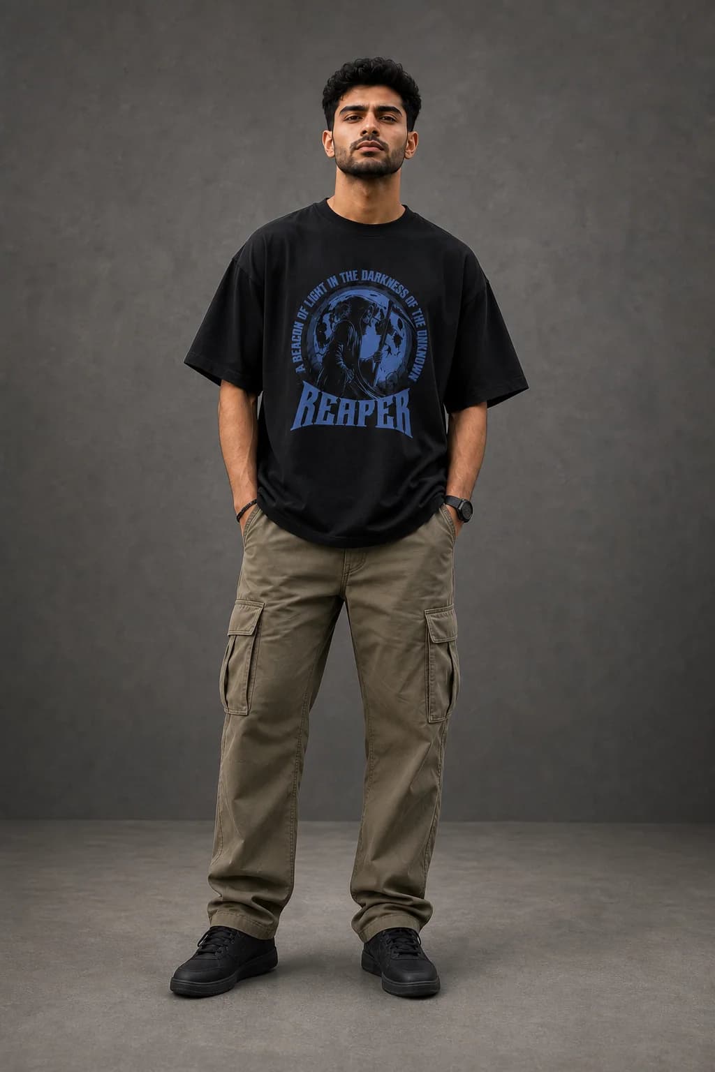 REAPER OVERSIZED: Front oversized model view
