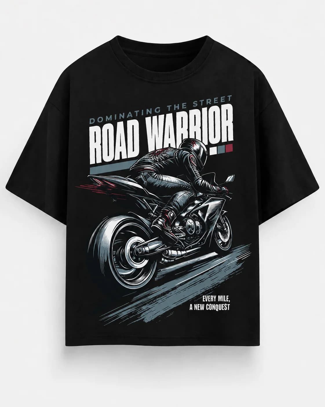 ROAD WARRIOR OVERSIZED Front oversized flatlay view