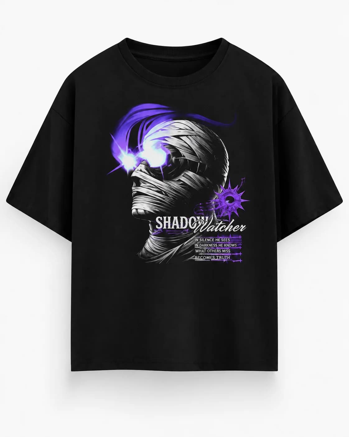 SHADOW WATCHER OVERSIZED Front oversized flatlay view