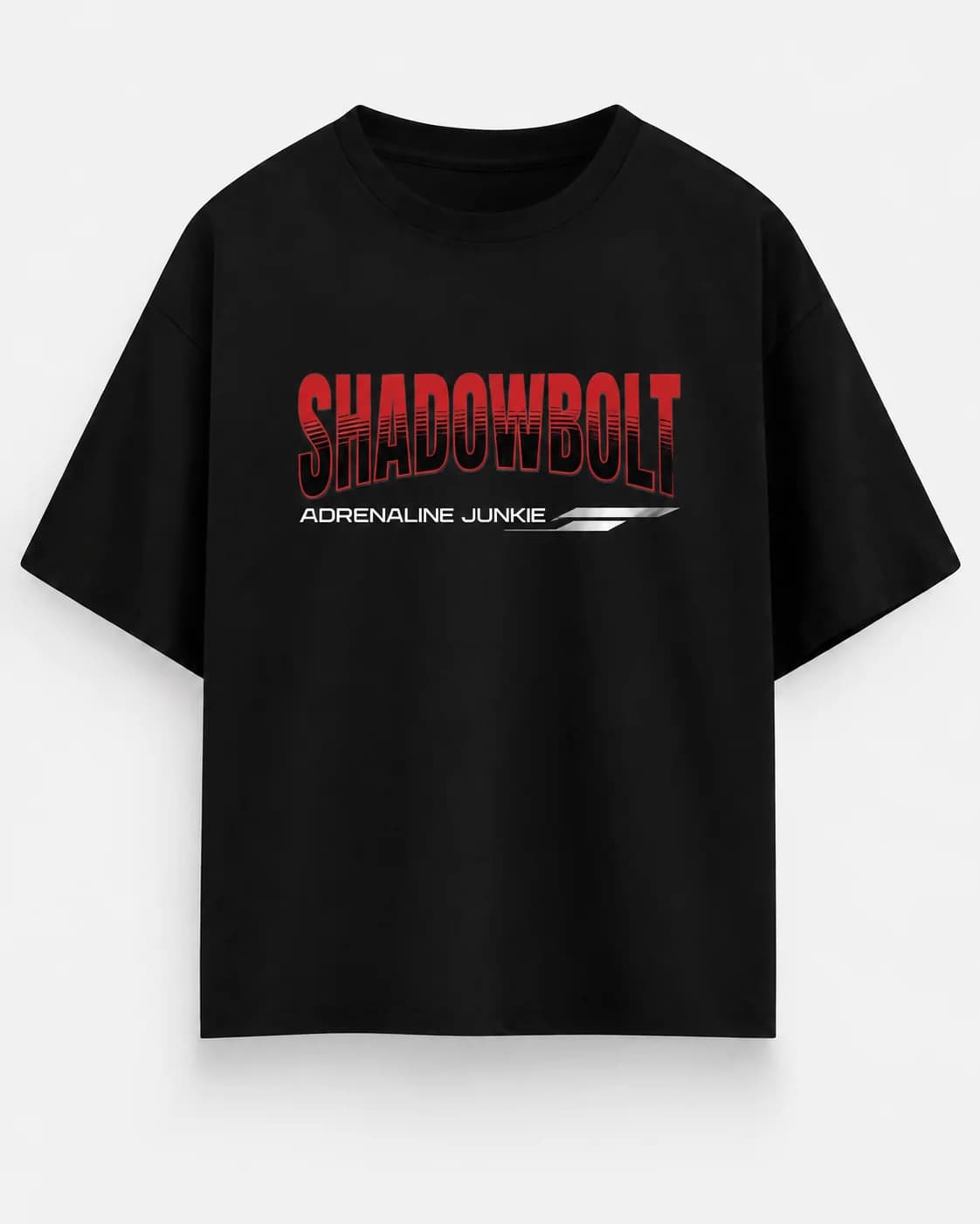 SHADOWBOLT OVERSIZED Front oversized flatlay view