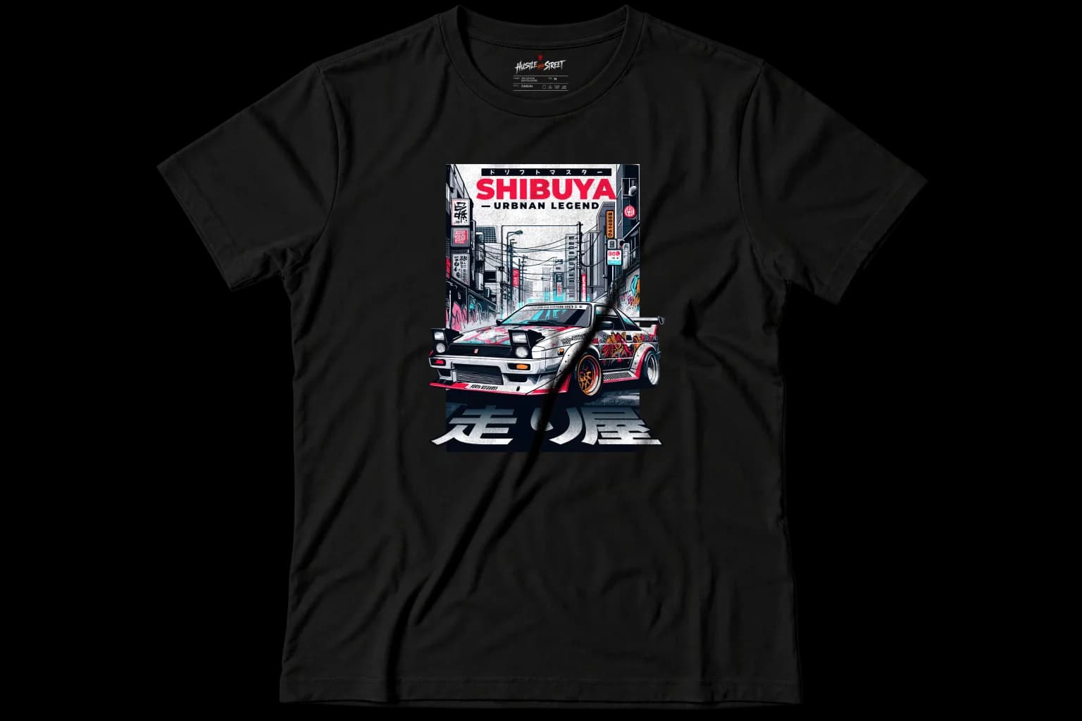 SHIBUYA URBAN LEGEND Front flatlay view