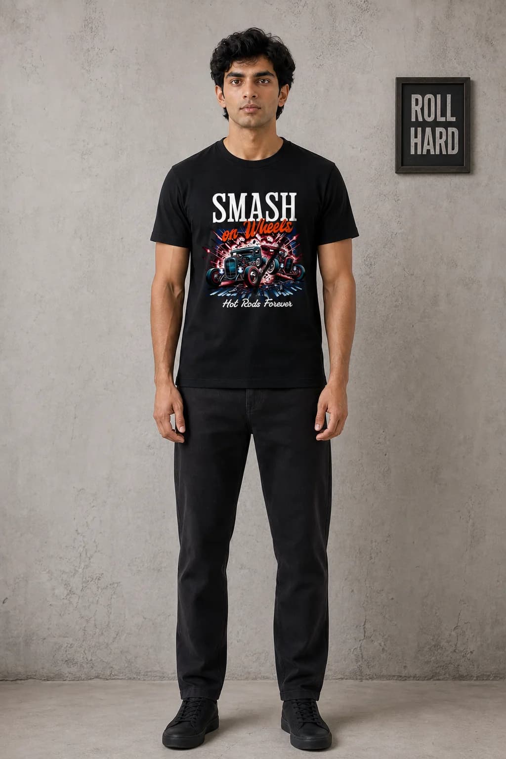 SMASH ON WHEELS: Front model view