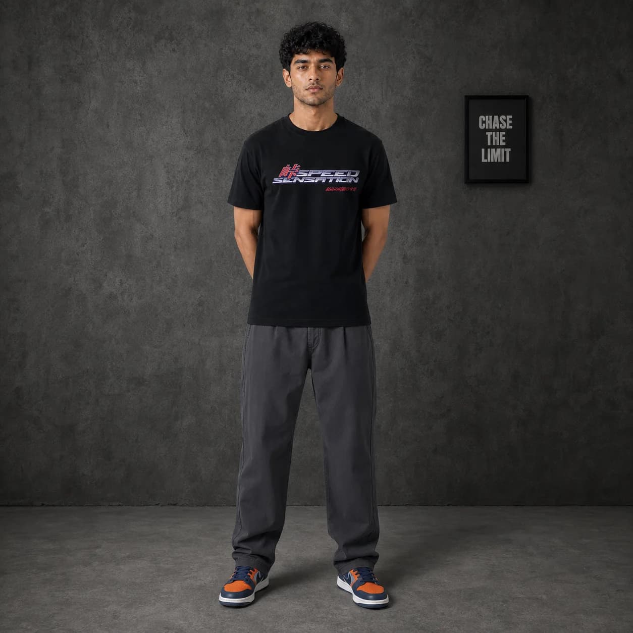 SPEED SENSATION: Front model view