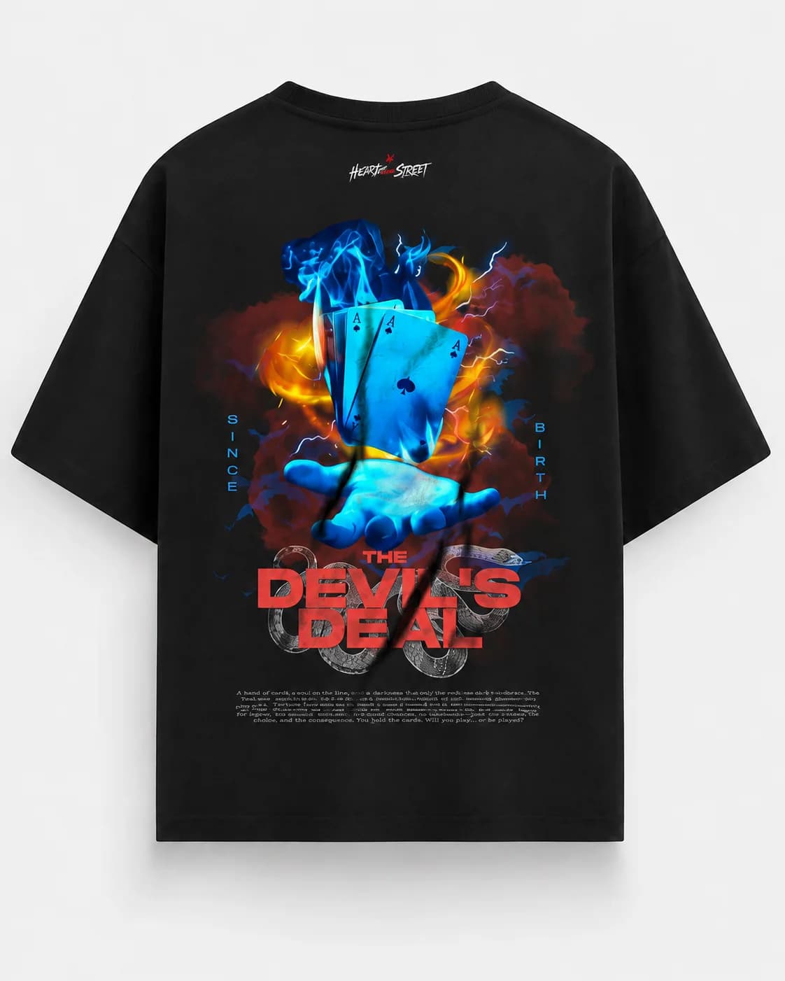 THE DEVILS DEAL OVERSIZED Back oversized flatlay view