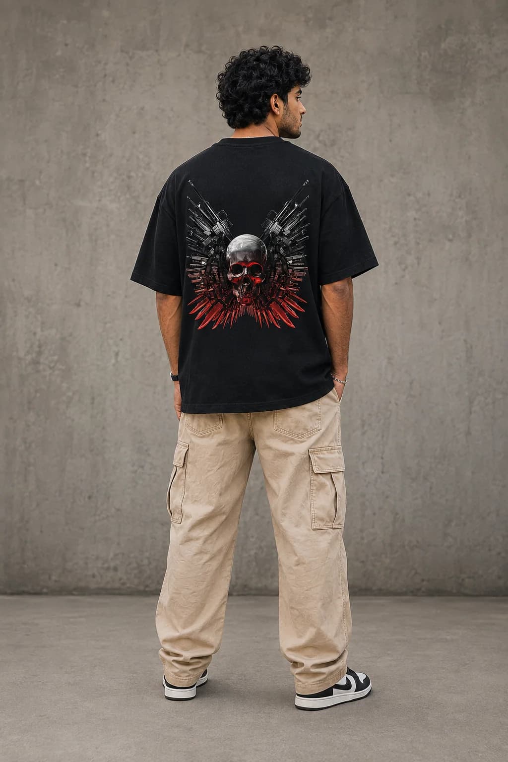 THE EXPENDABLES OVERSIZED: Back oversized model view